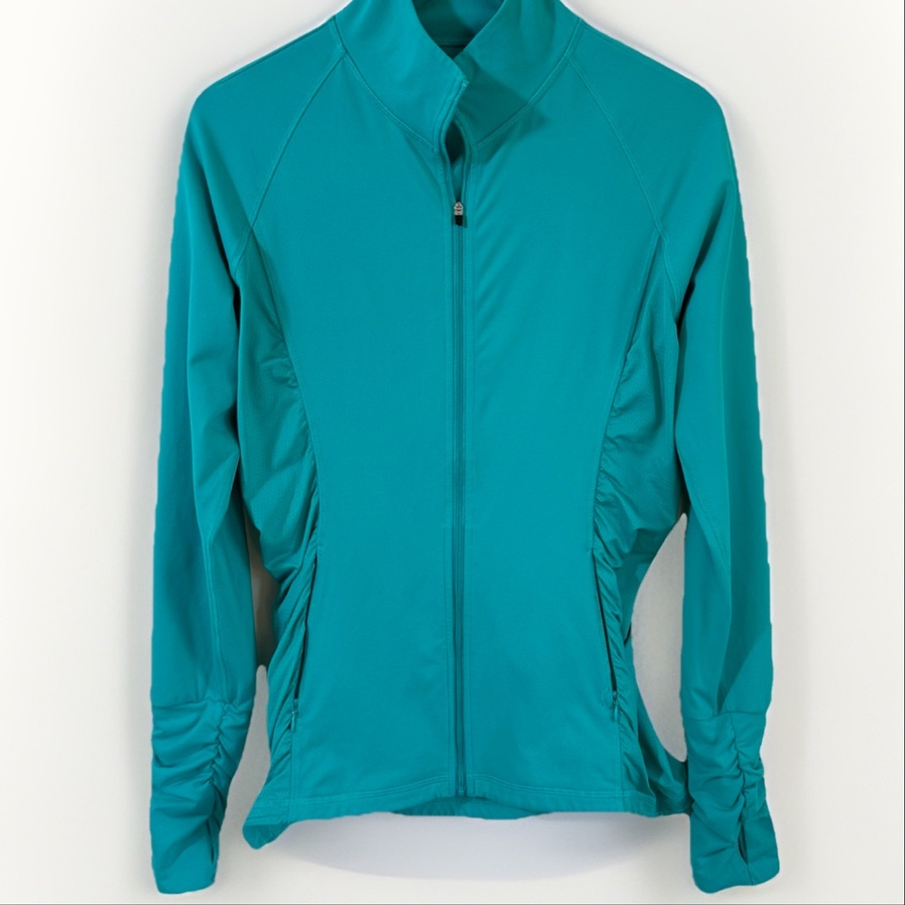 Victoria’s Secret Sport Zip Up Performance Wear Teal Women’s  Size‎ L